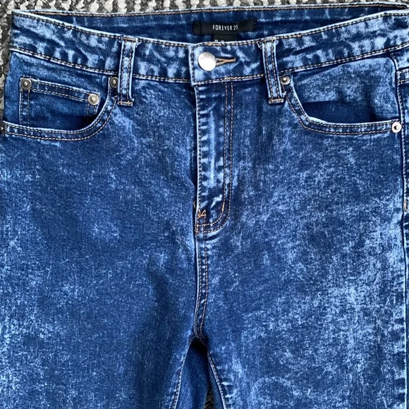 Forever 21 High-Rise Skinny Jeans - Picture 4 of 7